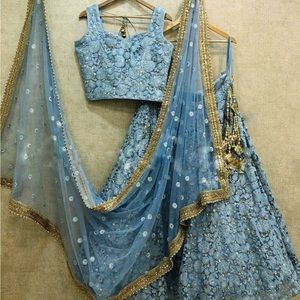 Lehenga baby blue